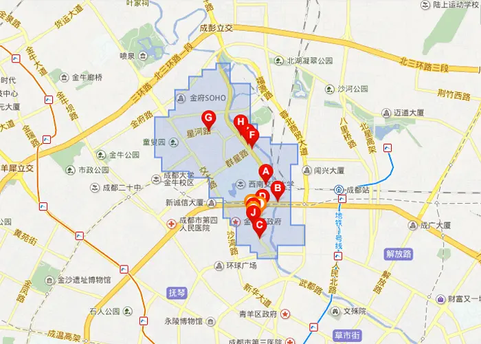 九里提:成都主城区宜居生态盘聚集地图片