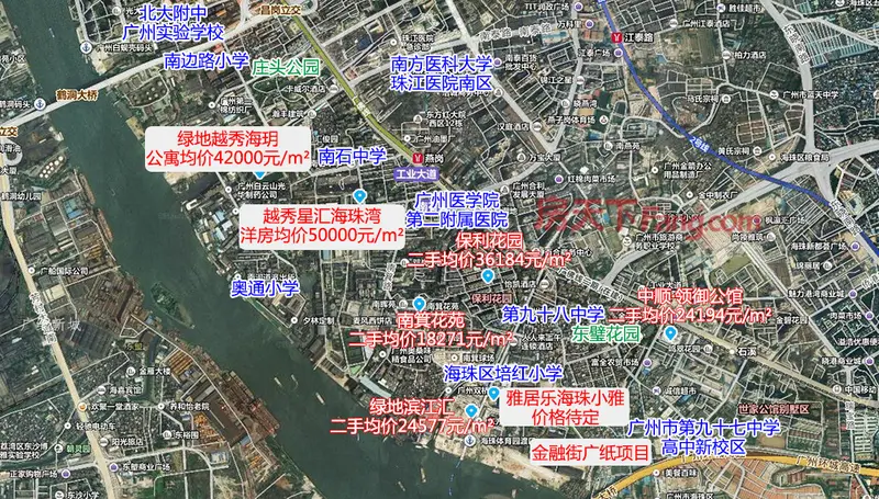 越秀星汇海珠湾:4个月内房价涨近9000元/平