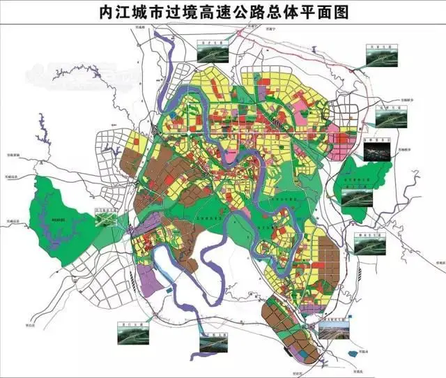 内江市中区_东兴区_隆昌县地图