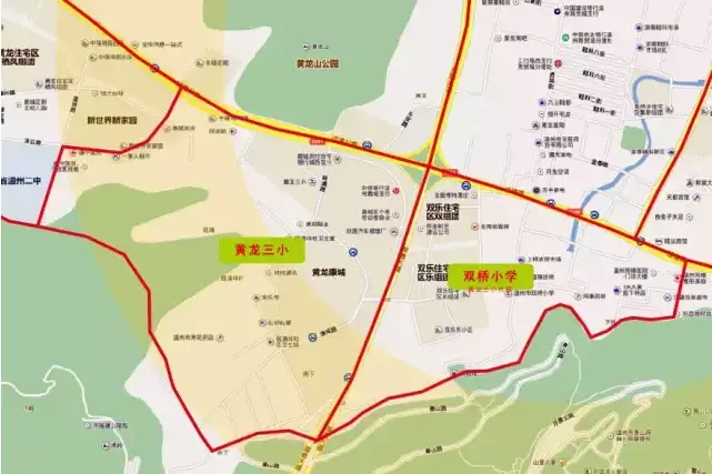 温州鹿城区小学学区划分图一nbsp