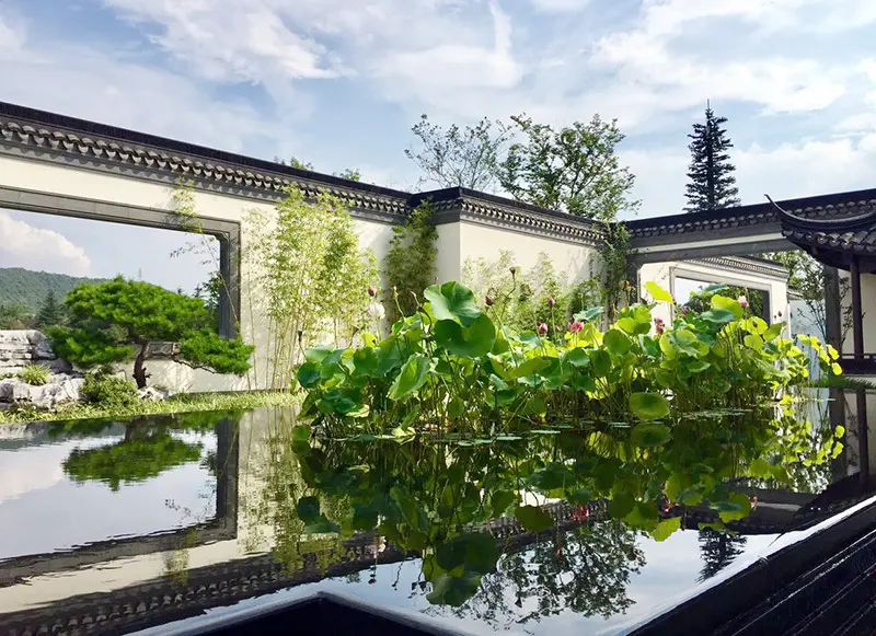 杭州绿城十里风荷项目营销中心实景