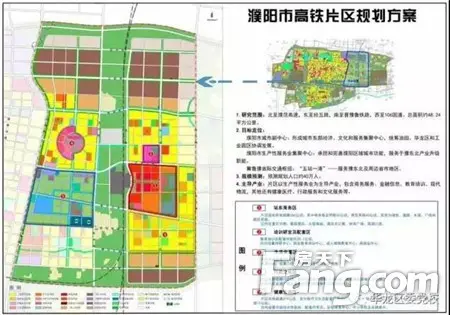 《濮阳市城乡总体规划2015-2030》对濮阳高铁东站的规划定位为:市域