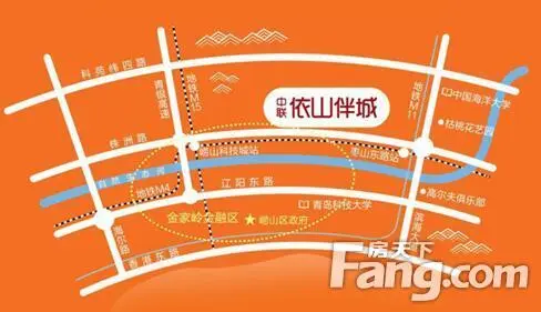 崂山株洲路 规划升级利好 中联依山伴城压轴楼座不容错过