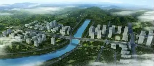 箭滩河大桥规划效果图