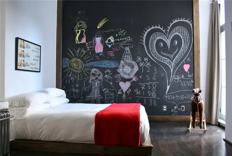 【儿童天地】黑板涂鸦墙,让家充满创造性