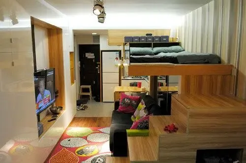 10平方小户型能装成2室1厅,看完老婆都想换成小房子了,太逆